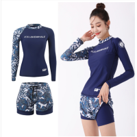 ราคา ชุดว่ายน้ำสีดำล้วนสำหรับผู้หญิงแขนยาวแบบเป็นชุดเล่นเซิร์ฟสีดำชุดว่ายน้ำมีซิปชุดอาบน้ำกางเกง2023ใหม่ (19794610374)