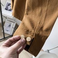 ราคา carhartt Multi Pocket Classic LOGO Lapel Lamb Fleece Padded Jacket (19771242207)