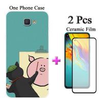 ราคา เคส Samsung Galaxy J5 Prime แบบ2 IN 1พิมพ์ฝาหลังรูปการ์ตูนสำหรับ Samsung Galaxy J5 Prime ที่มีหน้าจอป้องกันเซรามิกสองชิ้น (19996982570)