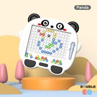 ราคา กระดานวาดภาพแม่เหล็ก เสริมพัฒนาการ ของเล่น การดานแม่เหล็ก ของเล่นปริศนา ฝึกการควบคุมปากกาของเด็ก magnetic board toy (18888727019)