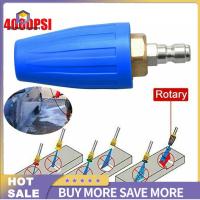 ราคา 1 4 หัวฉีดพลังสูงหมุนเครื่องล้างแรงดันสูง4 0 Gpm 4000psi รวดเร็วสำหรับทำความสะอาดยางมะตอยคอนกรีตโลหะ (21169951454)