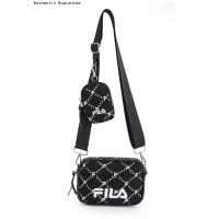 ราคา FILA Casual Backpack Stylish Fila Backpack กระเป๋าสะพายหลังความจุใหญ่ กระเป๋าหลากหลายการใช้งาน เป้กีฬากลางแจ้ง สลิงแฟชั่น (21085298209)