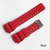 ราคา Original Silicone Sport Band Watch Belt 16mm Rubber Wrist Bracelet Strap for Casio G shock GA110 100 120 200 G 8900 GR8900 GW 8900 (19872629641)