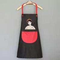 ราคา คุณภาพสูง ผ้ากันเปื้อน ผ้ากันเปื้อนกันน้ำ ผ้ากันเปื้อนกันน้ำมัน Waterproof apron Oil proof apron ใหม่ ผู้หญิง ครัว เสื้อคลุมเอว apron Womens kitchen (11335362734)
