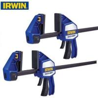 ราคา IRWIN แคล้มจับชิ้นงาน ปากกาจับไม้ แบบเลื่อนเร็ว รุ่นงานหนัก ขนาด 6 18 นิ้ว สินค้าพร้อมส่ง (11996633651)