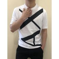 ราคา เสื้อยืดแขนสั้นพิมพ์ลายโลโก้ EMPORIO Armani Armani AX สไตล์คลาสสิกสําหรับผู้ชาย (20763564224)