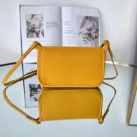 ราคา 2023 new Longchamp 2022 Le Foulonné Series Four Colors Cow leather Small Size Shoulder Bag Messenger Bag (20015808783)