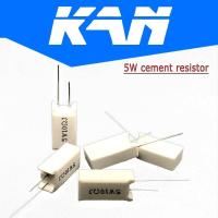 ราคา 10 Pcs 5W Vertical cement resistance 0 05 100K ohm 5 0 1R 0 15R 0 22R 0 25R 0 39R 0 47R 1R 10RJ 100R 150R Ceramic resistor (17695394517)