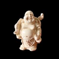 ราคา พระสังกัจจายน์ หามถุงเงินทองถือน้ำเต้า พระสังกัจจายน์จีน Happy Buddha สีขาวงาช้าง วัสดุเรซิ่นเกรดพรีเมี่ยม (13552502951)