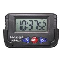 ราคา Danger8 Clock นาฬิกาติดรถยนต์ Nako รุ่น Na 613D ตัวเลขดิจิตอล ติดกับคอนโซลรถยนต์ นาฬิกาตั้งโต๊ะเเบบพกพา 3 in 1 ติดรถ จับเวลา บอกวันวันที่เดือน ใช้ง (13702144440)