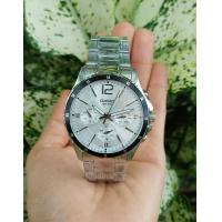 ราคา Win Watch Shop นาฬิกา Casio รุ่น MTP 1374D และ MTP 1374L ข้อมือผู้ชาย หน้าปัด 3 วง ของแท้ 100 รับประกันสินค้า 1 ปีเต็ม (18288553588)