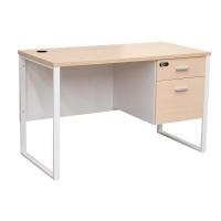 ราคา โต๊ะทำงานขาเหล็ก กุญแจล๊อกรหัส ขนาด 1 20 ม แถมถาดใส่ดินสอ ประกอบเฉพราะในกรุงเทพและปริมณทล (18232071331)