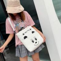 ราคา Koreafashionshop KR1440 D3กระเป๋าผ้าหน้าหมี กระกระเป๋าผ้าสะพายไหล่ได้ หระกระเป๋าผ้าใบใหญ่ กระกระเป๋าสะพายข้าง กระกระกระเป๋าสะพายข้าง (6352788820)