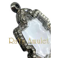 ราคา กรอบพระสำเร็จรูป งานกรอบดำฝังเพชร ทรงเต่ามังกร รหัส 9186 (21088131340)