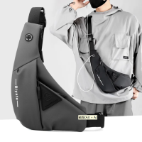 ราคา กระเป๋าสะพายข้างกระเป๋าคาดอกแฟชั่นกระเป๋าหิ้วผู้ชายอเนกประสงค์สำหรับผู้ชาย (21220045024)