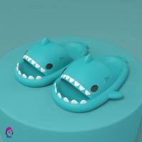 ราคา ใหม่รองเท้าแตะสลิปเปอร์ฉลามน่ารักกันลื่นสําหรับใส่ในร่มและกลางแจ้งน่ารักสําหรับผู้ใหญ่ รองเท้าใส่ในบ้าน สลิปเปอร์ (13437491123)