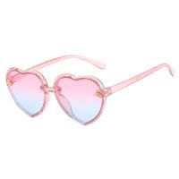ราคา Fashion Brand Heart Kids Sunglasses Children Retro Cute Pink Cartoon Sun Glasses Frame Girls Boys Baby Sunglasses (20359991030)