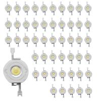 ราคา 50Pcs 1W Diode High Power Cool White Led Beads 1 Watt Lamp Chip 3V 3 4V (20087462123)