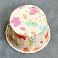ราคา ถ้วยคัพเค้ก 5039 ขอบม้วน ก้น 5cm แพคละ 100 ใบ Cupcake ถ้วยคัพเค้กเคลือบมันกันซึม ถ้วยจีบใส่ขนม ถ้วยมัฟฟิน (18535016377)