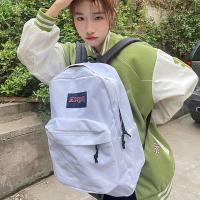 ราคา NQB665เคาน์เตอร์ของแท้ JanSport Jasper คลาสสิกสีทึบกระเป๋าเป้สะพายหลังผู้ชายและผู้หญิงที่มีกระเป๋านักเรียนเดียวกันกระเป๋าคอมพิวเตอร์ (16107325955)