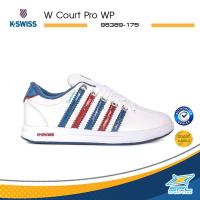 ราคา K Swiss Collection รองเท้าผ้าใบ รองเท้าลำลอง รองเท้าแฟชั่น สำหรับผู้หญิง เคสวิส W Court Pro WP 98389 175 98389 197 2990 (16296126784)