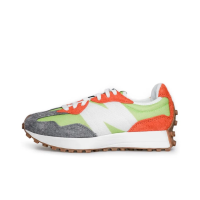 ราคา กล่องเดิม New Balance 327 Moonbeam คลาสสิกสีขาวไวน์แดง 36 45 NBรองเท้ากีฬาชายและหญิง (20709223154)