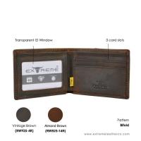 ราคา EXTREME wallet leather wallet slim minimalist wallet man wallet Rfid wallet wallet leather man thin wallet (16494041690)