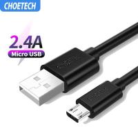 ราคา CHOETECH สายชาร์จแอนดรอย ชาร์จเร็ว Micro USB Cable 2 4A Fast Charge USB Data Cabl For Samsung Xiaomi Huawei Tablet Androi Mobile Phone USB Charging Cord (1155852107)