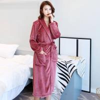 ราคา เสื้อคลุมอาบน้ำชุดราตรีคู่รักผ้ากำมะหยี่แบบหนา Fsyew74wgyi ฤดูใบไม้ร่วงและฤดูหนาวปะการังขนแกะชุดนอนบริการถึงบ้านเสื้อคลุมอาบน้ำสำหรับทั้งหญิงและชายแขนยาว (17378566906)