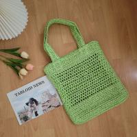 ราคา กระเป๋าสาน ทรงTOTE มี 4 สี สีสดมาก งานนน่ารัก กระเป๋าสานเกาหลี กระเป๋าถัก M136 (21309159039)