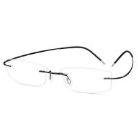 ราคา กรอบแว่นตาไร้ขอบโลหะไทเทเนียมยืดหยุ่นสูงกรอบแว่นตาสายตาสั้น (15554223569)