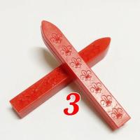 ราคา พร้อมส่ง ครั่ง ครั่งสี Wax 1 3 แท่งเหลี่ยม ทรงกระบอก ขี้ผึ้งแท่ง สำหรับตราประทับครั่ง (17935638164)