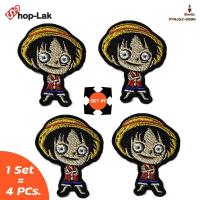 ราคา ตัวรีดติดเสื้อ อาร์มติดเสื้อ แพท ปักลาย ตัวละครวันพีช ลูฟี่ ซันจิ นามิ ช็อปเปอร์ One Piece ความสูง 5 cm รุ่น P7Aa52 0696 (16447596011)