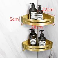 ราคา kingdom อุปกรณ์ห้องน้ำทองสีสายไฟผ้าเช็ดตัวแชมพู Rack ห้องน้ำที่วางกระดาษอนามัยที่ห้อยแปรงชั้นวางเครื่องสำอาง (8934037248)