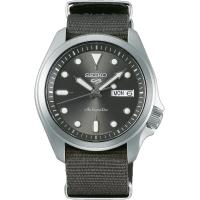 ราคา Seiko 5 Sports Automatic 100m Sunray Gray Dial Nylon Watch SRPE61K1 (20363772424)