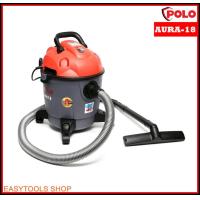 ราคา POLO รุ่น AURA 18 เครื่องดูดฝุ่น ทั้งน้ำ แห้ง ความจุถัง 18 ลิตร ถังพลาสติก กำลัง 1200W รุ่นงานบ้าน น้ำหนักเบา ราคาประหยัด (5395718708)