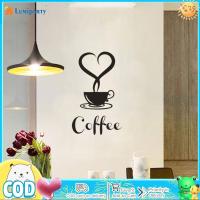 ราคา สติกเกอร์ติดผนังพีวีซีรูปแบบแก้วกาแฟครัวกันคราบน้ำมันกันเปื้อนสติกเกอร์ตกแต่งบ้าน (20868774659)