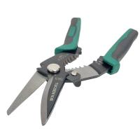 ราคา Hot กรรไกรตัดซีลาย กรรไกรตัดโลหะ ตัดสังกะสี ตัดเเผ่นอลูมิเนียม ตัดซีลาย ขนาด 8 นิ้ว SK5 ตัดสังกะสี ปากตรง ปากโค้ง ตัดเหล็ก กรรไกร คีม (21249781963)