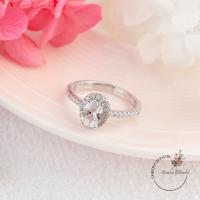 ราคา แหวนเพชร แหวนแต่งงาน แหวนเพชรแฟชั่น ทองคำขาว พร้อมส่ง (19493526450)