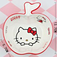 ราคา Sanrio อนิเมะ Hello Kitty อุปกรณ์ทานอาหารสำหรับเด็กน่ารักถ้วยทัพพีจานอาหารถ้วยชามอาหารเมลามีนที่ปลอดภัยสำหรับเด็กของขวัญสำหรับเด็ก (20237622494)