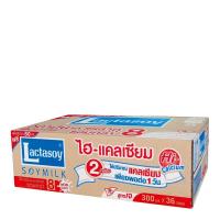 ราคา สินค้ามาใหม่ แลคตาซอย นมถั่วเหลือง ยูเอชที สูตรเจ 300 มล x 36 กล่อง Lactasoy Soy Milk UHT J 300 ml X36 Boxes ล็อตใหม่มาล่าสุด สินค้าสด มีเก็บเงินปลายทาง (16346292372)