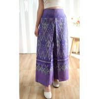 ราคา cod กางเกงแพนเค้ก ผ้าฝ้ายลายไทยสวยๆ vcbrcvb (21176794335)
