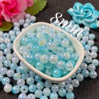 ราคา ลูกปัดแบบหลวมสีรุ้งลูกปัดยูนิคอร์นสำหรับทำเครื่องประดับ DIY สร้อยคอสร้อยข้อมือ ถุงล่ะ500ชิ้น (17183600172)