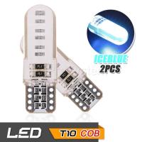 ราคา 65Infinite แพ๊คคู่ COB LED T10 W5W สีฟ้า 2x COB LED Silicone T10 W5W รุ่น Extra Long ไฟหรี่ ไฟโดม ไฟอ่านหนังสือ ไฟห้องโดยสาร ไฟหัวเก๋ง ไฟส่องป้ายทะเบียน กระจายแสง 360องศา CANBUS สี ฟ้า Ice Blue (14178