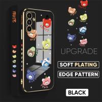 ราคา PMP Mall เคสโทรศัพท์ปลอกสำหรับ Samsung Galaxy S23 S23 S23อัลตร้า5Gเคสซัมซุง A14 5G เคสโทรศัพท์นิ่มพร้อมผลไม้สุดสร้างสรรค์ใหม่พร้อมรูปสัตว์เชอร์รี่ส้มมะนาวอะโวคาโดขอบสี่เหลี่ยมเคสโทรศัพท์ชุบหรูหรา (178