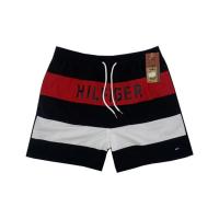ราคา Tommy Hilfiger ดั้งเดิม2021ฤดูร้อนคลาสสิค Tommy กางเกงขาสั้นแห้งเร็วเย็บชายตรงแบบหลวมสามกางเกงขาสั้นชายหาด (18872028542)