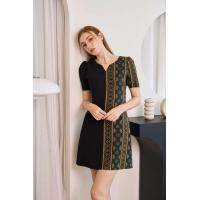 ราคา Wenwari Dress เดรสทรงตรง ดีเทลลายผ้าชนเผ่าภาคเหนือ สวยสุขุม Size S XXL (20489096448)