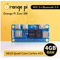 ราคา Orange Pi Zero 2 W 1GB 1 5GB 2GB 4GB Allwinner H618 Allwinner H618 Quad Core Cortex A53คอมพิวเตอร์ขนาดเล็กด้วย Wi Fi5 BT5 0สนับสนุน (21132649253)