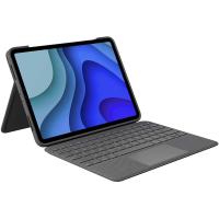 ราคา Logitech Folio Touch iPad Keyboard Case with Trackpad and Smart Connector for iPad Pro 11 inch 1st 2nd and 3rd Generation Grey (15005780556)