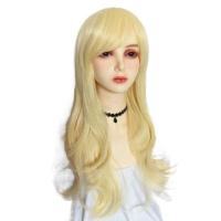 ราคา วิกผมลอนยาววิกผมลอนยาววิกผมเส้นใยยาวสังเคราะห์ผมสีบลอนด์วิกผมคอสเพลย์ Barbie ทนความร้อนได้ (20864226909)